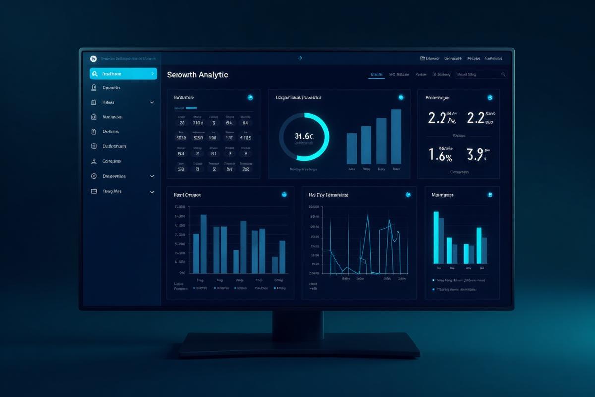 Dashboard preview of a custom ICP-tailored outreach system showing prospect lists, signals, and campaign performance